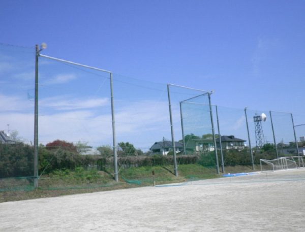 令和2年度運動場整備第4-1号本庄高校防球ネット設置工事画像2